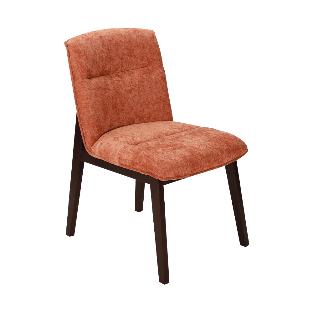 Tapecirana stolica za ručavanje od čvrstog drveta