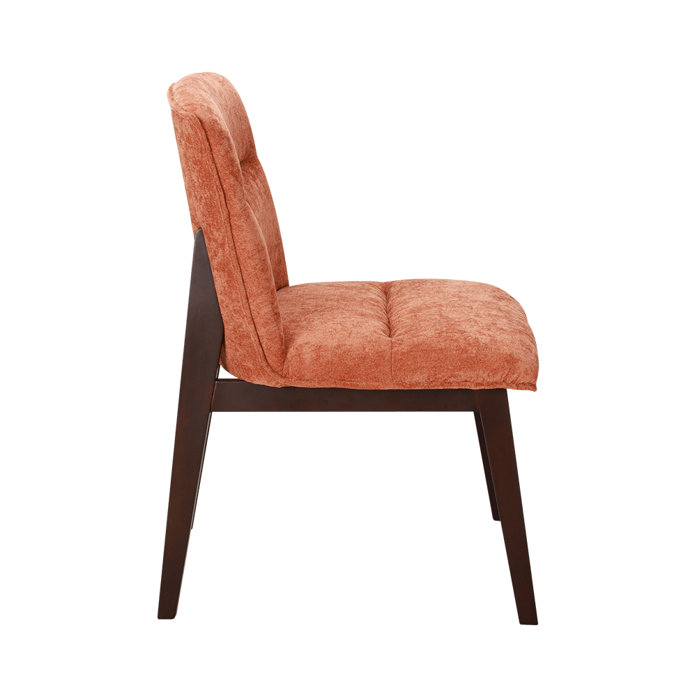 Tapecirana stolica za ručavanje od čvrstog drveta