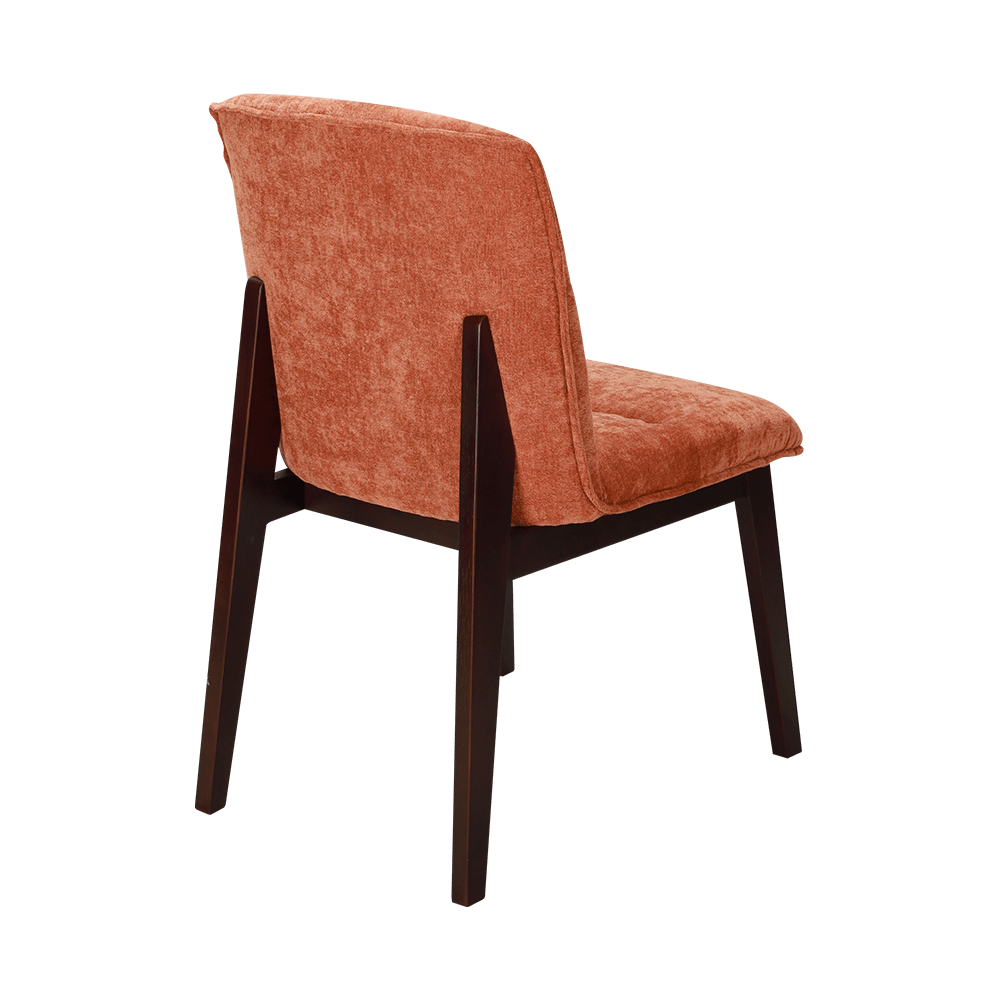 Tapecirana stolica za ručavanje od čvrstog drveta