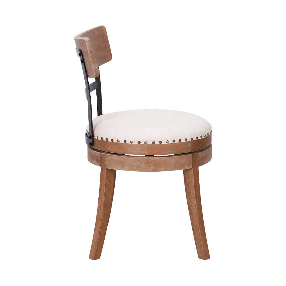 Okrugli jastuk za ručavanje od čvrstog drveta