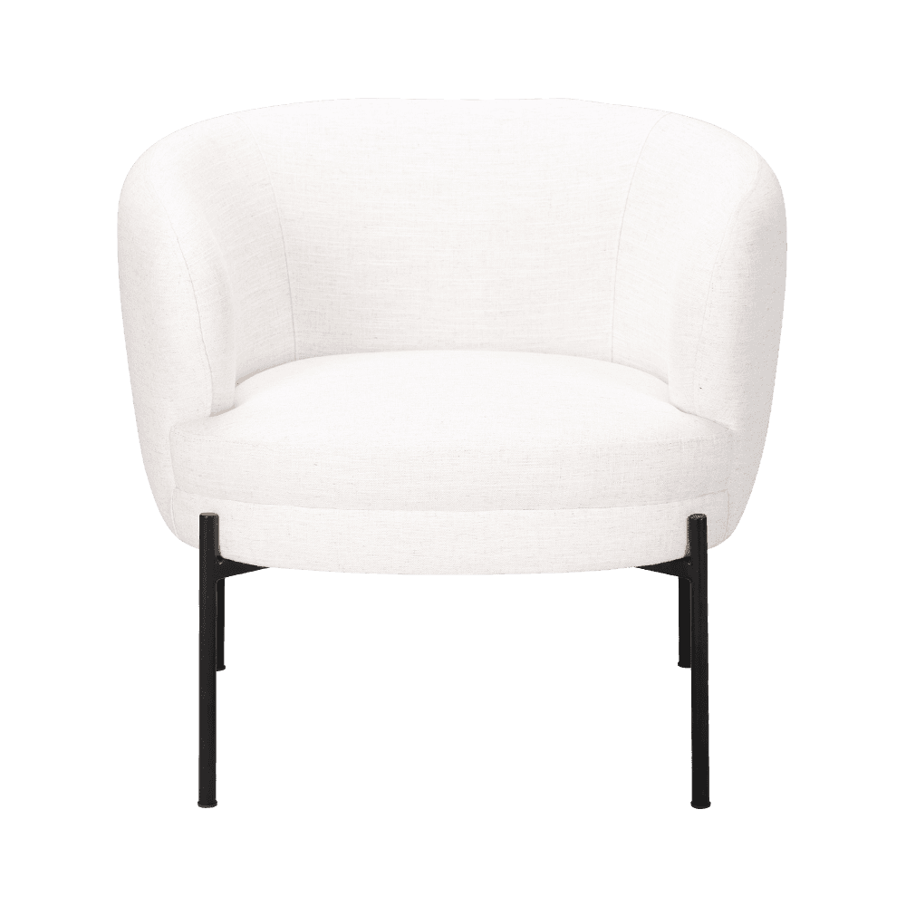 Bijela stolica za spužvasti jastuk