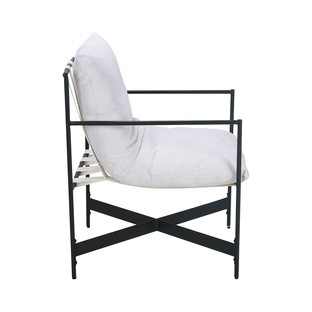 Bijela tkanina gumena stolica za ručavanje