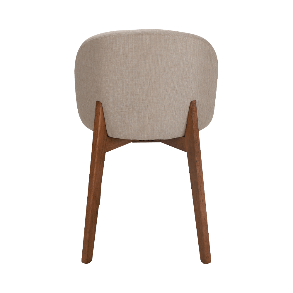 Stolica za ručavanje od čvrstog drveta bez ruku