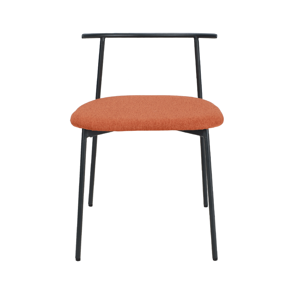 Narančasto zakrivljena metalna nogu za nogu