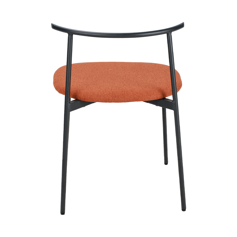 Narančasto zakrivljena metalna nogu za nogu